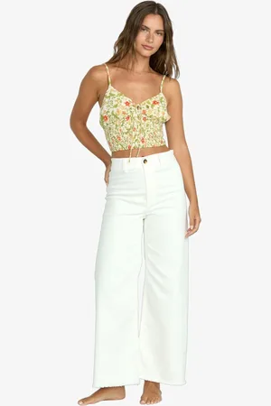 Billabong Free Fall Twill Salt Crystal White Trousers36
