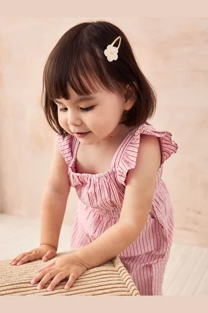 JoJo Maman Bébé Frill Sleeve Jumpsuit9298 cm