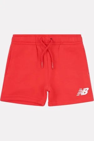 New Balance Kids Brush Back Stacked Logo Shorts8692 cm