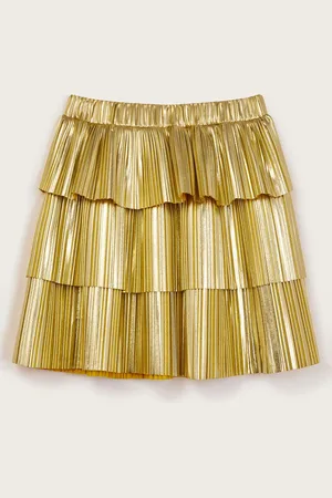 Monsoon Pleat Tiered Skirt146152 cm