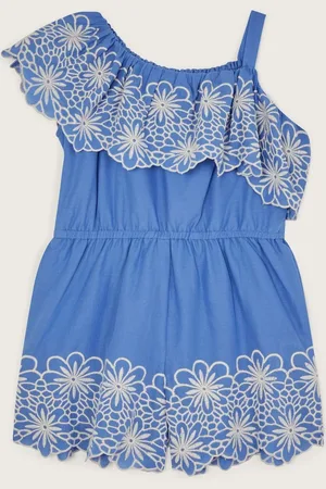 Monsoon Embroidered Frill Playsuit110116 cm