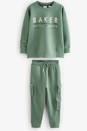 Ted Baker Graphic Sweatshirt And Cargo Joggers Set104110 cm
