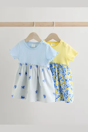 Next Jersey Baby Dresses 2 Pack (0mths-3yrs)6268 cm