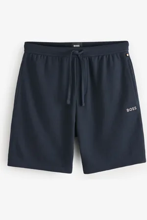 HUGO BOSS Waffle Structure Cotton ShortsS