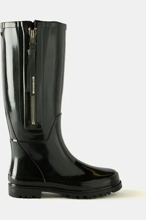 mint&berry Patent Knee High WelliesEU 38 (UK 5)