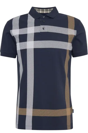 Barbour Blaine Check 100% Cotton Polo ShirtS
