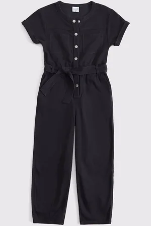 Abercrombie & Fitch Utility Pocket Jumpsuit With Tie Belt Detail166168 cm