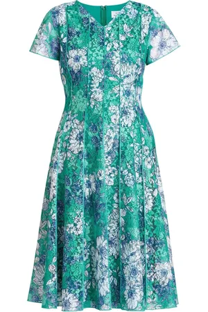 Gina Bacconi Green Billy Floral Dress42
