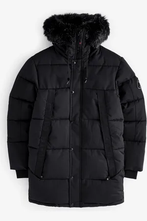 Zavetti Canada Aylmer Puffer Black ParkaL