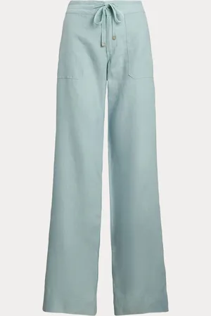 Ralph Lauren Jovonie Linen Wide Leg TrousersEU 40 (UK 12)