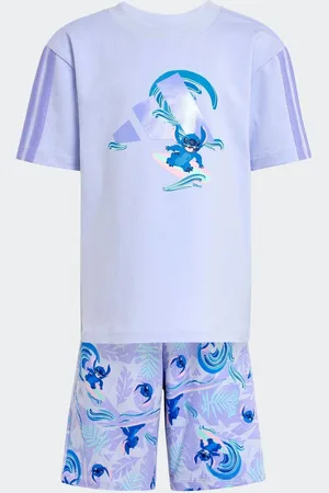 adidas Disney Lilo and Stitch Shorts and T-Shirt Set104110 cm