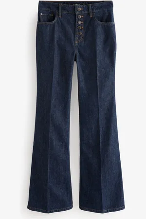 Ralph Lauren High-Rise Straight Leg Flare Denim Jeans44