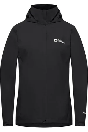 Jack Wolfskin Womens Trailtime 2L Waterproof Black JacketS