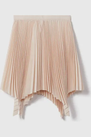 Reiss Azalea Pleated Asymmetric Skirt10