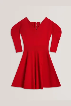 Ted Baker Jescka Sculptured Knit Skater Dress34