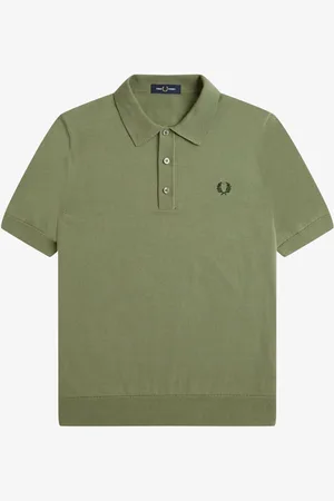 Fred Perry Cotton Knitted Polo Shirt2X-L