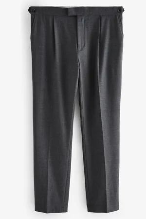 Next Wool Rich Textured Formal Trousers28 S