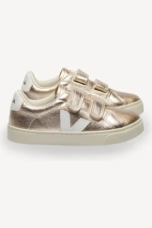 Veja Small Gold Espadrilles7.5 EU 24