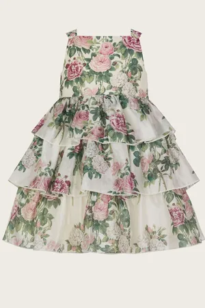 Monsoon Baby Raye Floral Organza Tiered Dress9298 cm