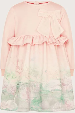 Monsoon Baby Swan Scene Sweatshirt Dress12
