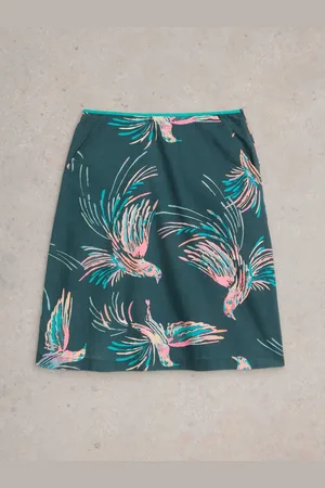 White Stuff Nell Reversible 100% Organic Cotton Skirt48