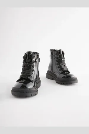 Next Chunky Lace-Up Ankle BootsEU 20.5 (UK 4)