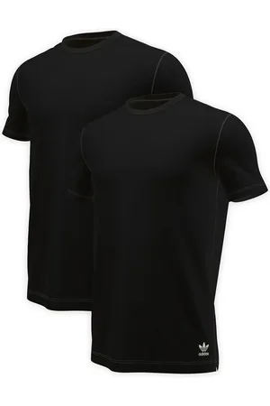 adidas Comfort Flex 100% Cotton Black T-Shirt 2 PackS