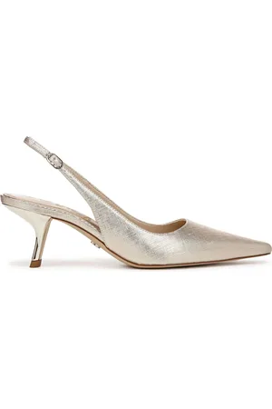Sam Edelman Regular Fit Gold Bianka Sling Slingbacks Shoes6 EU 39