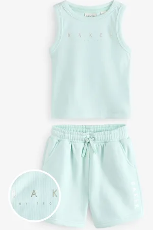 Ted Baker Racer Vest and Sweat Shorts Set140146 cm