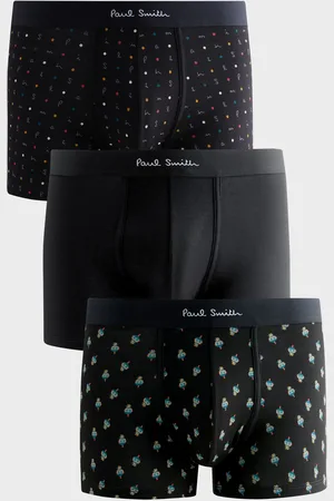 Paul Smith Logo Band Black Boxers 3 PackS
