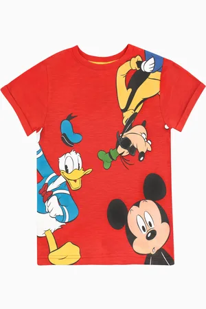 Character 100% Cotton Mickey Mouse Donald & Goofy T-Shirt5