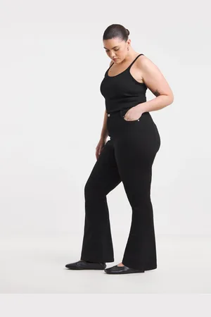Simply Be High Waisted Super Stretch Flared Jeans26 R