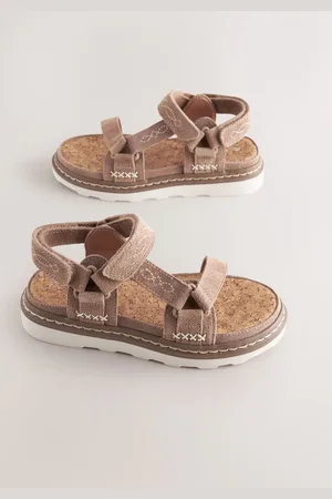 Next Suede Trekker Touch Fastening SandalsEU 38 (UK 5)