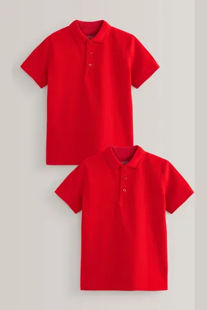 Next Bawełniane szkolne koszulki polo z krótkim rękawem, 100% bawełna (3-16 lat)4 lat (104 cm)