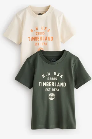 Timberland Green Logo T-Shirts 2 Pack152158 cm