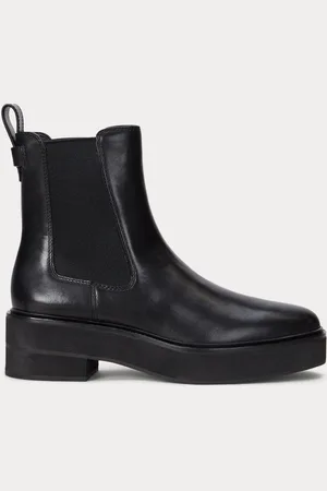 Ralph Lauren Adrianna Leather Ankle Chelsea BootsEU 40.5 (UK 7)