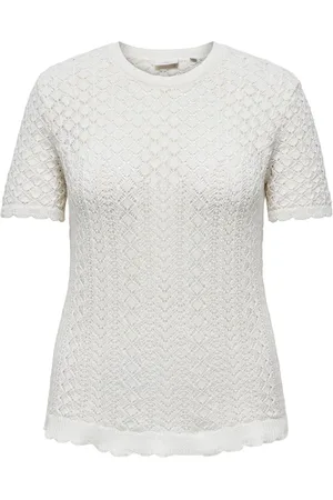 ONLY Crochet Knit T-ShirtL 22-24