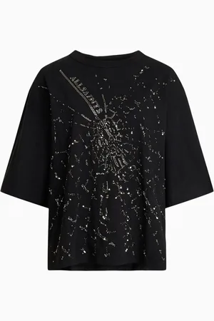 AllSaints AllSaints Amelie Shatter Cotton T-ShirtS