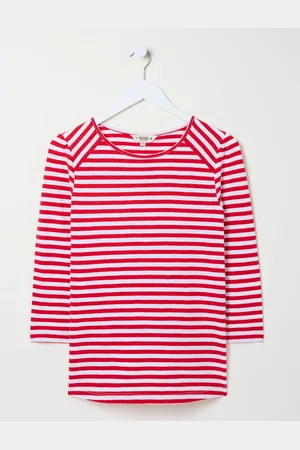 Fat Face FatFace Stripe 100% Cotton TopEU 44 (UK 16)