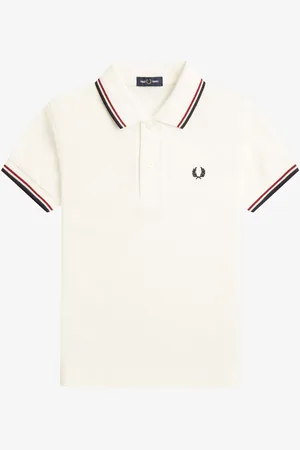 Fred Perry Kids Twin Tipped 100% Cotton Polo Shirt5