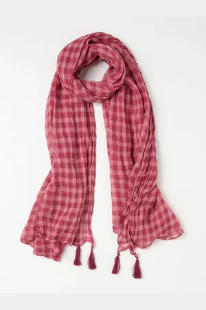 Fat Face 100% Cotton Gingham Lightweight ScarfJeden