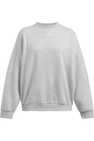 Under Armour Dzianinowa bluza o kroju oversize z okrągłym dekoltem RivalL