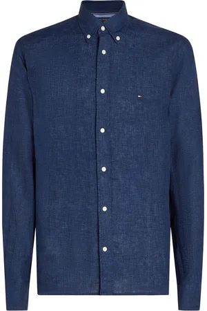 Tommy Hilfiger 100% Linen Pigment Dyed ShirtS