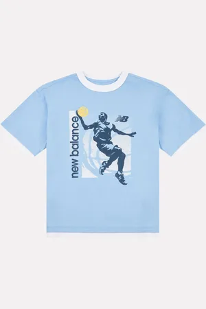 New Balance Kids Hoops Layup Graphic T-Shirt152158 cm