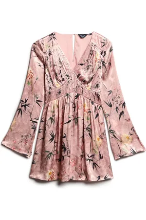 Superdry Flare Sleeve Jacquard Mini Dress44