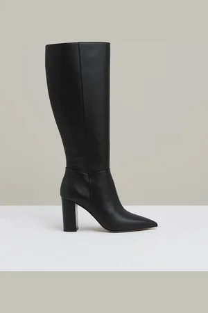 Reiss Bianca Block Heel Knee High BootsEU 39 (UK 6)