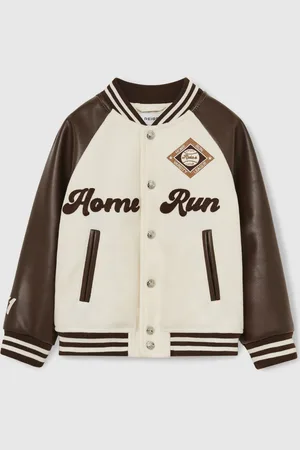 Reiss Walker Home Run Varsity Bomber Jacket116122 cm