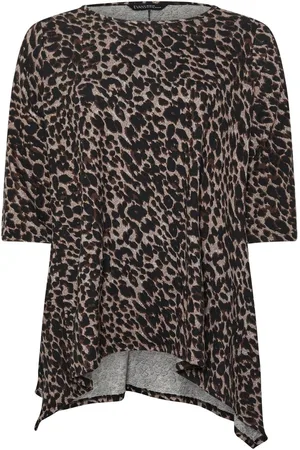 Evans Drop Pocket Brown Tunic46