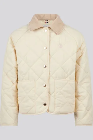 U.S. Polo Assn. U. S. Polo Assn. Girls Diamond Quilt Jacket152158 cm