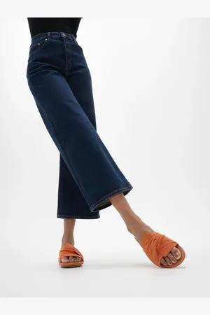 FitFlop Orange Gracie Soft-Twist Suede Slideseu39